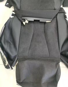 <span class=keywords><strong>Coprisedili</strong></span> per <span class=keywords><strong>Audi</strong></span> <span class=keywords><strong>A3</strong></span> Sportback, Anteriori e Posteriori, in Alcantara o Scamosciato, Design Hatchback con Dettagli in Pelle - Product Image 5