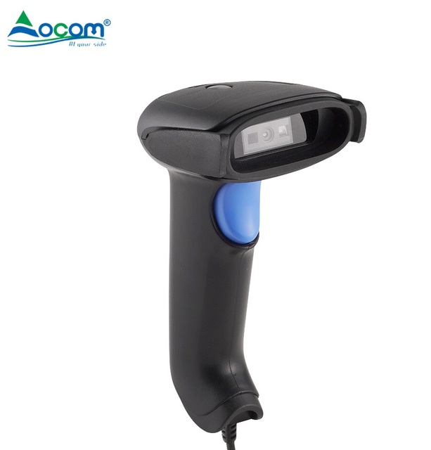 Supermarket 4mil Desktop Portable Automatic 2D Barcode Scanner USB Interface Good Bendability 1D Scanning Element Stock Product