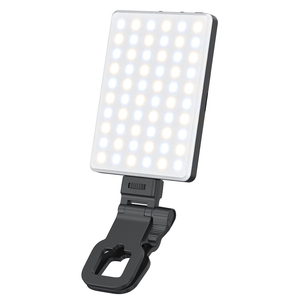 5W Wiederaufladbares Smartphone-Clip-LED-<span class=keywords><strong>Licht</strong></span>, Tragbares Make-up-Webcam-<span class=keywords><strong>Licht</strong></span> für Live-<span class=keywords><strong>Streaming</strong></span> und Zoom-Anrufe - Product Image 2
