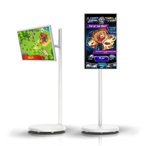 Incell ป้ายดิจิตอลแนวตั้งหน้าจอสัมผัสและจอแสดงผลติดตามฉัน27 "ป้าย LCD ใช้แบตเตอรี่ขับเคลื่อน - Product Image 1