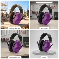 Casque de jeu sans fil avec annulation du bruit ANC, protection auditive, écouteurs supra-auriculaires stéréo