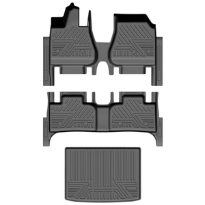 Tapis de sol intérieur de voiture KQD Factory, ensemble complet 5D en TPE imperméable pour VINFAST VF-6 2024 - Product Image 1