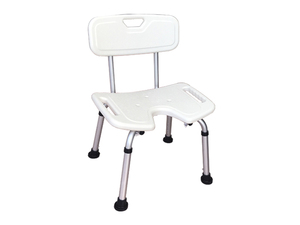 Tabouret de douche léger et portable en forme de U avec pieds antidérapants en caoutchouc pour la maison, l'hôpital et les soins infirmiers - Product Image 3