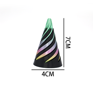 Varillas de plástico conmemorativas 3D con impresión personal de color personalizado <span class=keywords><strong>Juguetes</strong></span> de cono impresos en 3D - Product Image 2