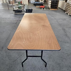 <span class=keywords><strong>Table</strong></span> rectangulaire <span class=keywords><strong>pliante</strong></span> en contreplaqué durable et bon <span class=keywords><strong>marché</strong></span>, vente chaude <span class=keywords><strong>pour</strong></span> le <span class=keywords><strong>marché</strong></span> américain - Product Image 4