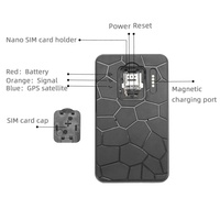 Mini traceur GPS/GSM/WiFi/LBS GF50 pour animaux de compagnie, traceur GPS personnel, communication SOS/panique