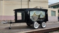Carroza Fúnebre Eléctrica con Certificación CE, Estilo Clásico Retro para Transporte de Ataúdes