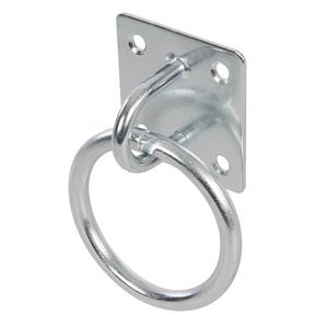Fixman Cadena Placa Electro Galvanizado Anillo 50mm x 50mm - Product Image 1