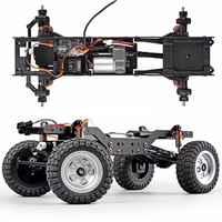 HBAOCH Voiture RC 4x4 à moteur brossé à l'échelle 1:18, 40 km/h, Monster Truck haute vitesse, Rock Crawler, Drift, Course sur route, Jouet pour amateurs adultes, 4 canaux