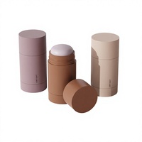 Contenant vide pour déodorant en stick de 50 ml, finition mate, hermétique, avec logo personnalisé Choebe, emballage pour anti-transpirant, cire pour cheveux, blush, OEM