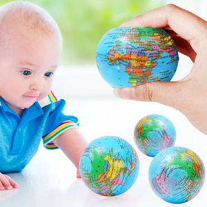 Juguetes Divertidos para Apretar, Pelota de Espuma PU para Aliviar el Estrés, Juguetes de Esponja para Ejercitar Manos y Muñecas, Regalos Creativos para Niños y Adultos - Product Image 3