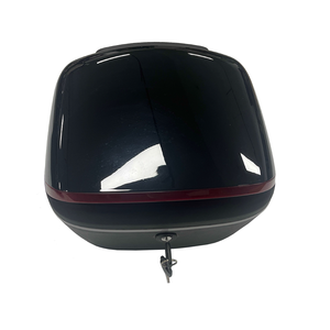 Boîte de rangement arrière en plastique ABS pour moto XinQiang Lvhu pour Yamaha pour scooter et moto 38x35x28cm - Product Image 2