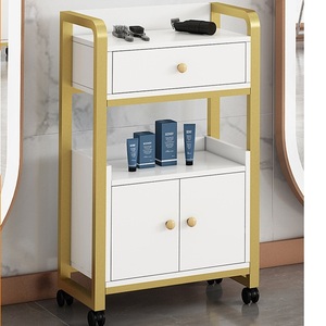 Modern Design Hairdressing Trolley <b>Tool</b> <b>Cabinet</b> For Home Use Beauty Salon Metal <b>Storage</b> Rack For Hairdressing Instruments - Product Image 5