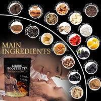 Té con Sabor a Maca 100% Natural de Marca Privada para Mejorar la Energía y la Libido Masculina, Bebida Diaria para la Salud