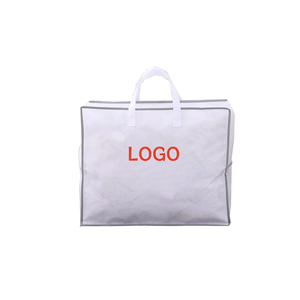 Bolsa organizadora de almacenamiento no tejida textil para el hogar al por mayor de fábrica para sala de estar logotipo personalizado plegable ecológico en Stock - Product Image 1