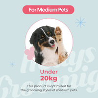 [HEDYS GROOMING] Table de toilettage réglable en hauteur, entièrement en contreplaqué rose et en acier, fabriquée en Corée pour chiens, confortable et sûre
