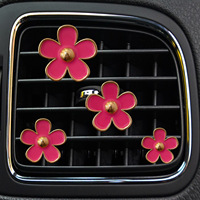 Mignon INS coloré mariage cadeaux de noël décor intérieur diffuseur de parfum voiture désodorisant marguerite fleur évent Clip