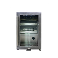 Réfrigérateur de maturation de viande 52L à dégivrage automatique, avec compresseur français, refroidissement par ventilateur, stérilisation UV, en acier inoxydable, électrique, pour hôtels et foyers