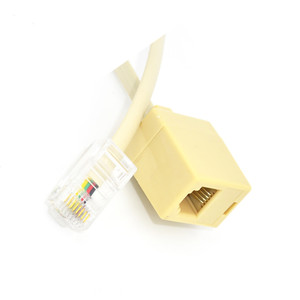 Convertisseur de casque <span class=keywords><strong>RJ45</strong></span> 8P4C mâle vers RJ11 femelle 6P4C - Product Image 1