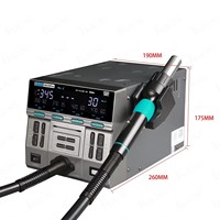 Sugon 8650pro Curve Edition, Pistola de Aire Caliente Digital Inteligente de 1300W, Estación de Retrabajo BGA, Herramienta de Reparación de Teléfonos Móviles