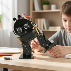 ACEBOTT Kit de Robot Bípedo Inteligente para Educación STEM, Kit Completo de Aprendizaje de Codificación Python para Adultos y Niños, Compatible con <span class=keywords><strong>Arduino</strong></span> y ESP32 - Product Image 1