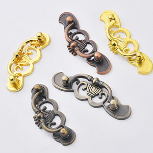 European Style Zinc Alloy <b>Cabinet</b> Handle Bar Drawer Pulls Antique Bronze Reddish Brown Durable Furniture Hardware - Product Image 3