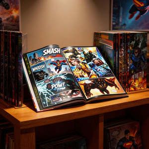 Impresión de Cómics Personalizados a Todo Color con Tapa Dura, Novela Gráfica de Superhéroes con Tapa Brillante para Venta al por Menor y Colección - Product Image 2