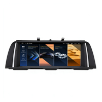 Untuk BMW Seri 5 F10 CIC Layar IPS 10.25 inci Carplay Android Auto Handsfree Layar Terpisah Bantuan Mundur Autostereo Dashboard