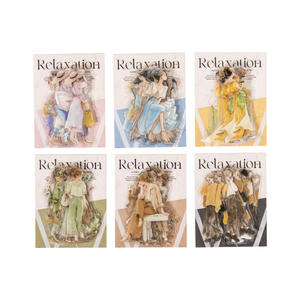 20 autocollants par paquet, matériau PET, découpés, brillants, autocollants, ambiance décontractée, collection de la France du Sud, décoration rétro - Product Image 5