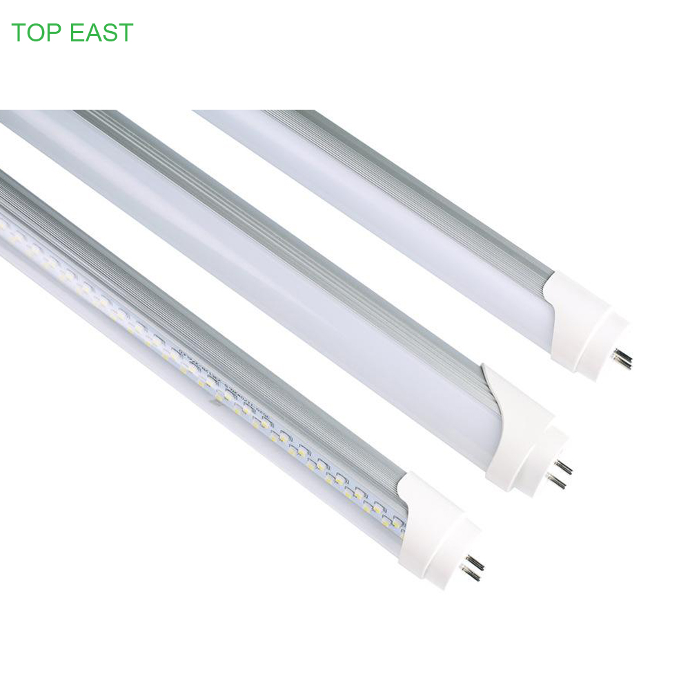 Lampu LED T8 LED Tube 600 Mm SMD 2835 Lampu AC 85 ~ 265V 10W Dingin/ hangat Putih Dipimpin Tabung Cahaya