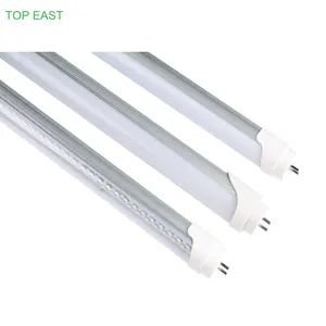 Tubo de luz LED t8, 600mm, SMD 2835, lámparas AC 85 ~ 265V, 10W, luz de tubo led blanco frío/cálido