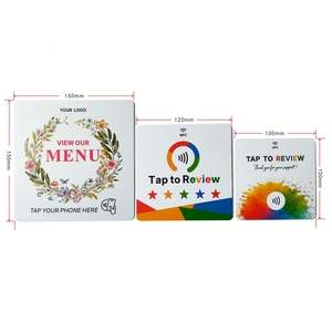 ป้ายรีวิว Google หลายภาษา IT DE ES FR พร้อม NFC สำหรับรีวิว Google - Product Image 4
