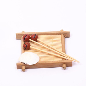 ไม้ไผ่ขนาด4.7นิ้วสำหรับตกแต่งลายฟุต<span class=keywords><strong>บอล</strong></span>อุปกรณ์สำหรับงานเลี้ยงบุฟเฟ่ต์ไม้ไผ่ปฏักงานค็อกเทล - Product Image 4