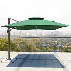 Sombrilla Exterior con Lámpara para <span class=keywords><strong>Terraza</strong></span> de Villa, Sombrilla <span class=keywords><strong>Grande</strong></span> Iluminada para Comedor de Jardín y Protección contra la Lluvia - Product Image 5