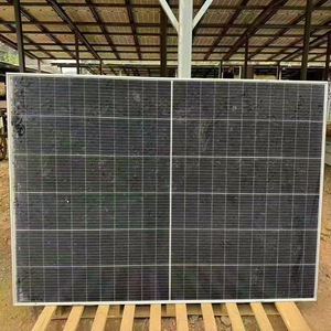 แผงโซลาร์เซลล์ 660w 182มม.x182มม. แบบฮาล์ฟเซลล์ กระจกเดี่ยว โมโนคริสตัลไลน์ - Product Image 1