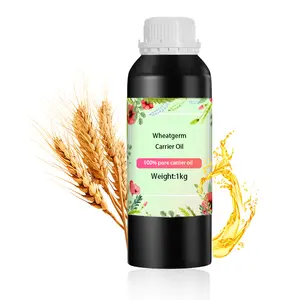 Baru murni 100% alami minyak Wheatgerm dasar pembawa untuk pijat perawatan kulit pertumbuhan rambut minyak tanaman ekstrak cocok untuk semua jenis kulit
