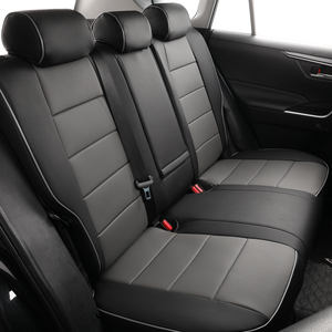 Ensemble complet de housse de siège de voiture personnalisée de luxe pour <span class=keywords><strong>Toyota</strong></span> RAV4 2001-2025 <span class=keywords><strong>LE</strong></span> XLE Limited Platinum, housse de siège en cuir <span class=keywords><strong>BZ4X</strong></span> 2021-2025 - Product Image 4