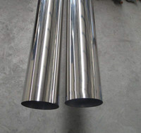 Inox Grade 201 304 Tuyau en acier inoxydable poli miroir 316L 316l Ss Sts 304 Tuyau Tuyaux en acier inoxydable en acier inoxydable