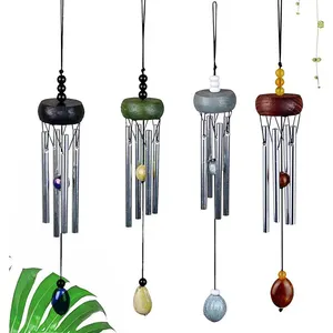 Outdoor Garden Decoration 11 inch Music Wind Chime Metal Aluminum Rod Memorial Wind Chime