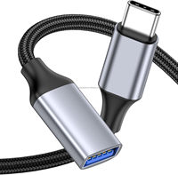 Adaptador OTG USB3.0 Hembra a USBC Macho, Adaptador de Tipo-C a USB, USB-A a USB-C Macho para Teléfono/Laptop/Tablet/Switch y Dispositivos USBC