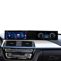 Reproductor Multimedia para Auto con Pantalla Dual de 21 Pulgadas, Carplay y Android para BMW Serie 3 F30 F31 4 F32 F34 F36, GPS, Navegación, Radio