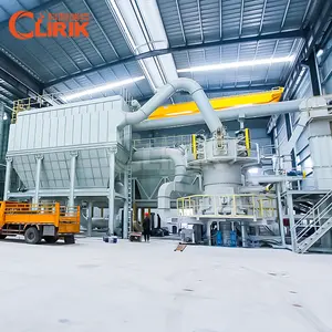 Clirik bảo vệ môi trường đá vôi dọc Hammer Mill được sử dụng để nghiền thạch cao và đá vôi bột trong cemen