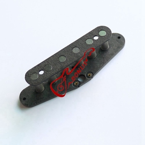 Varillas de Alnico V Magnetizadas, Ensambladas, para Pastilla de <span class=keywords><strong>Guitarra</strong></span> TL, Diseño Plano para Posición del Mástil, Kits de <span class=keywords><strong>Construcción</strong></span> de Pastillas Personalizadas Hechas a Mano - Product Image 2