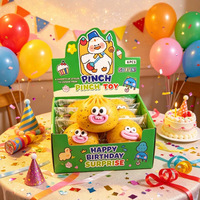 Jouets anti-stress amusants en caoutchouc souple et coloré, style nouveau, balles à presser, jouet à presser pomme de terre à grande bouche