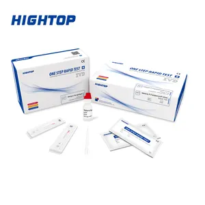HIGHTOP-kit de prueba rápida para uso hospitalario, kit de prueba de la P.f. f/P.v CE de la polución Falciparum/P.Vivax