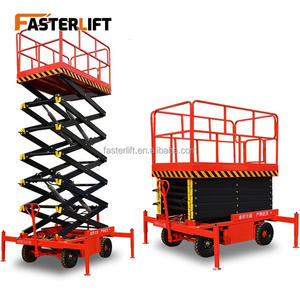 Plataforma Elevadora de Tijera Eléctrica Móvil Hidráulica Autopropulsada con Certificación CE EN280 para Fábrica/Taller - Product Image 5