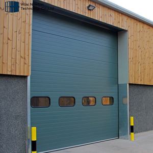 Portes <span class=keywords><strong>de</strong></span> <span class=keywords><strong>garage</strong></span> sectionnelles en métal résistantes aux chocs avec petite porte, au meilleur <span class=keywords><strong>prix</strong></span> - Product Image 5