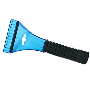 <span class=keywords><strong>Grattoir</strong></span> à glace pour pare-brise de voiture personnalisé CARCATICZ, bleu, en plastique, avec poignée EVA, pour l'hiver - Product Image 2