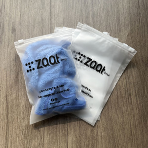 Bolsas de CPE con Cierre Hermético y Logotipo Personalizado, Bolsas Transparentes Esmeriladas con Cierre, para Empacar Calcetines y Ropa Interior, Directo de Fábrica - Product Image 4