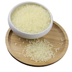 China Manufacture direct Yellow EVA Hot Melt glue Granules for paper tube label bonding